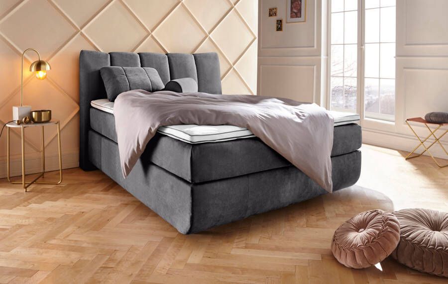 Leonique Boxspring Océane Los van de vloer- werkt vrijzwevend verschillende hardheden (ook H4) - Foto 5