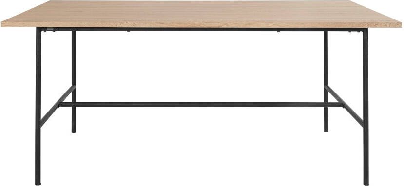 Leonique Eettafel Adrien met tafelblad in een gemakkelijk te onderhouden hout-look hoogte 77 cm (1 stuk) - Foto 9