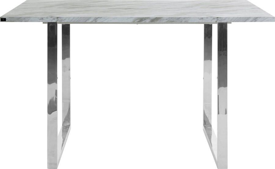 Leonique Eettafel Cevennen Tafelblad mdf in marmer-look onderstel van metaal 120 of 160 cm (1 stuk) - Foto 6