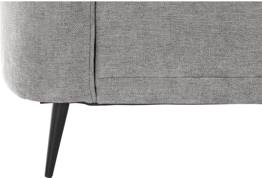 Leonique 2-zitsbank Ashly in 3 overtrekvarianten bouclé fluwelige look en zachte structuurstof. - Foto 2