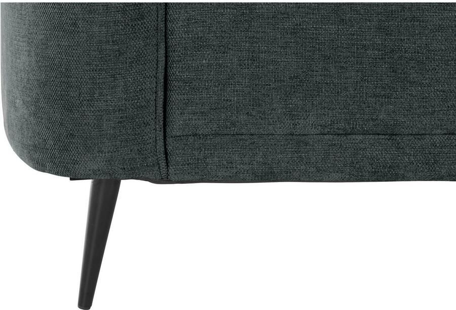 Leonique 3-zitsbank Ashly in 3 overtrekvarianten bouclé fluwelige look en zachte structuurstof.