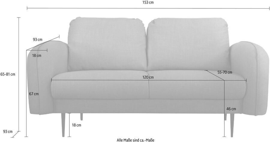 Leonique 2-zitsbank Skidi - Foto 2