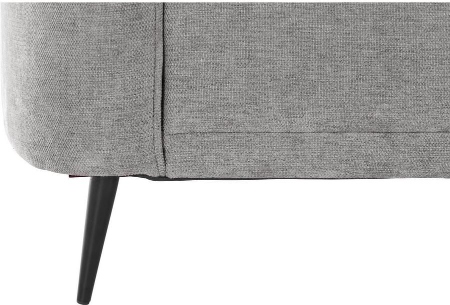 Leonique 3-zitsbank Ashly in 3 overtrekvarianten bouclé fluwelige look en zachte structuurstof. - Foto 2