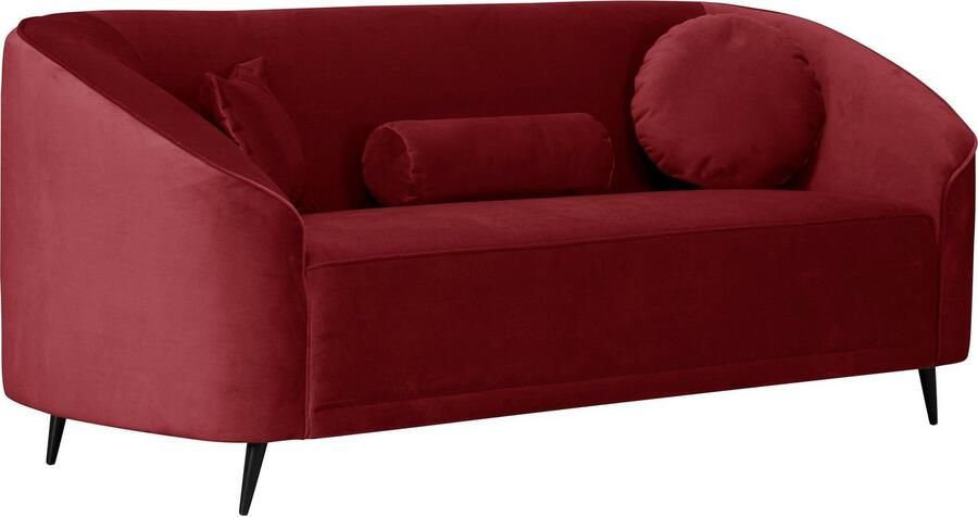 Home affaire 3-zitsbank Ashly in 3 overtrekvarianten bouclé fluwelige look en zachte structuurstof. - Foto 4