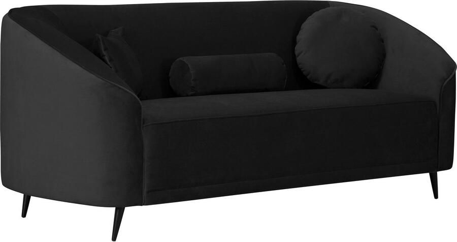 Home affaire 3-zitsbank Ashly in 3 overtrekvarianten bouclé fluwelige look en zachte structuurstof. - Foto 4