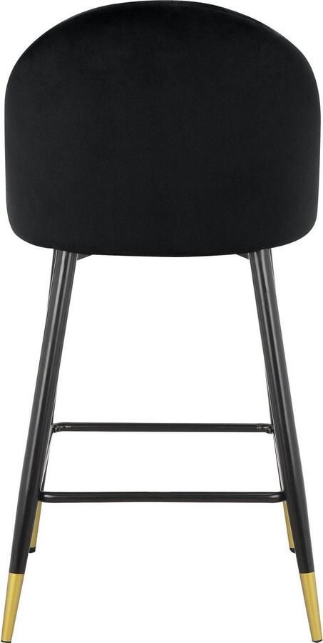 Leonique Bistrostoel Embrosse met zacht verdikte zitting en rugleuning in mooie veloursstof zithoogte 65 cm - Foto 7
