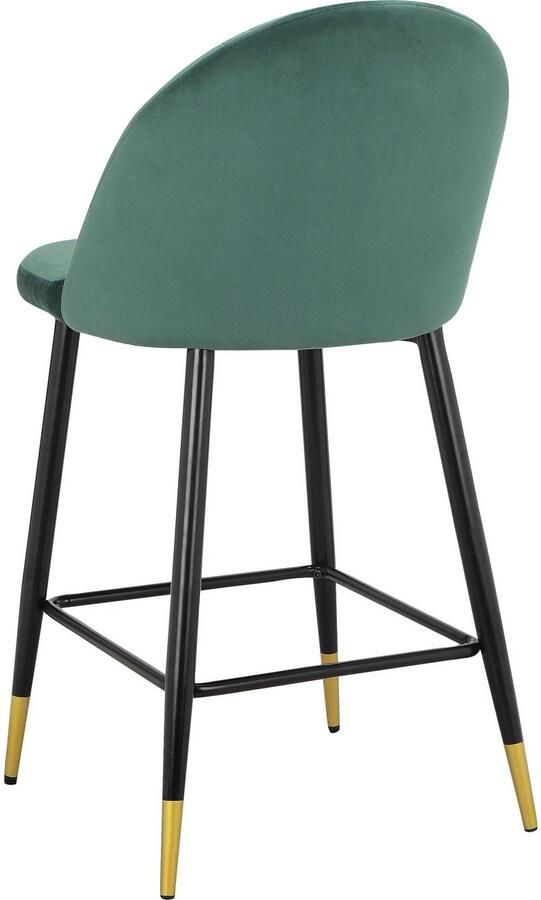 Leonique Bistrostoel Embrosse met zacht verdikte zitting en rugleuning in mooie veloursstof zithoogte 65 cm - Foto 5
