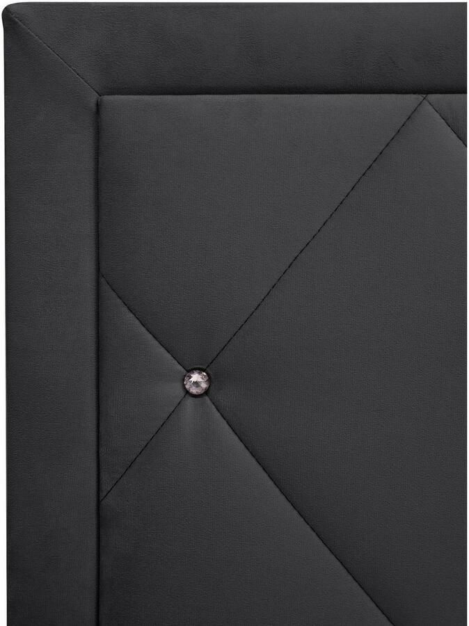 Leonique Boxspring Alfie bestseller! Inclusief bedlade & topper Optioneel met knoopstiksels of strassstenen H2 H3 en H4 verkrijgbaar - Foto 6