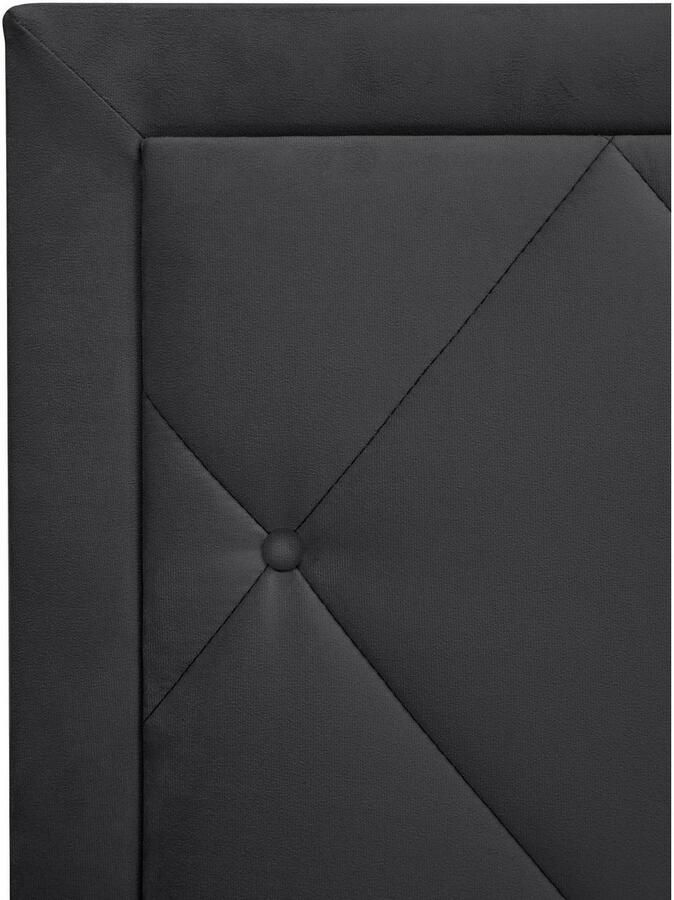 Leonique Boxspring Alfie bestseller! Inclusief bedlade & topper Optioneel met knoopstiksels of strassstenen H2 H3 en H4 verkrijgbaar - Foto 6