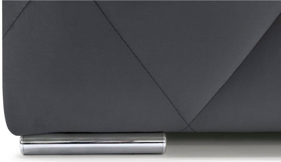 Leonique Boxspring Alfie bestseller! Inclusief bedlade & topper Optioneel met knoopstiksels of strassstenen H2 H3 en H4 verkrijgbaar - Foto 8