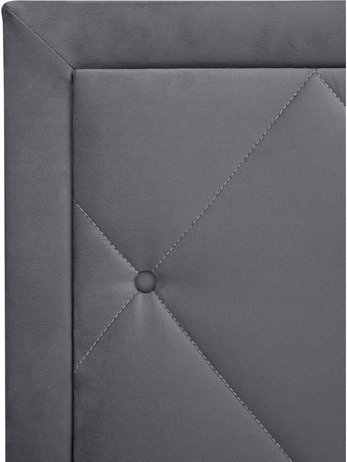 Leonique Boxspring Alfie bestseller! Inclusief bedlade & topper Optioneel met knoopstiksels of strassstenen H2 H3 en H4 verkrijgbaar - Foto 6