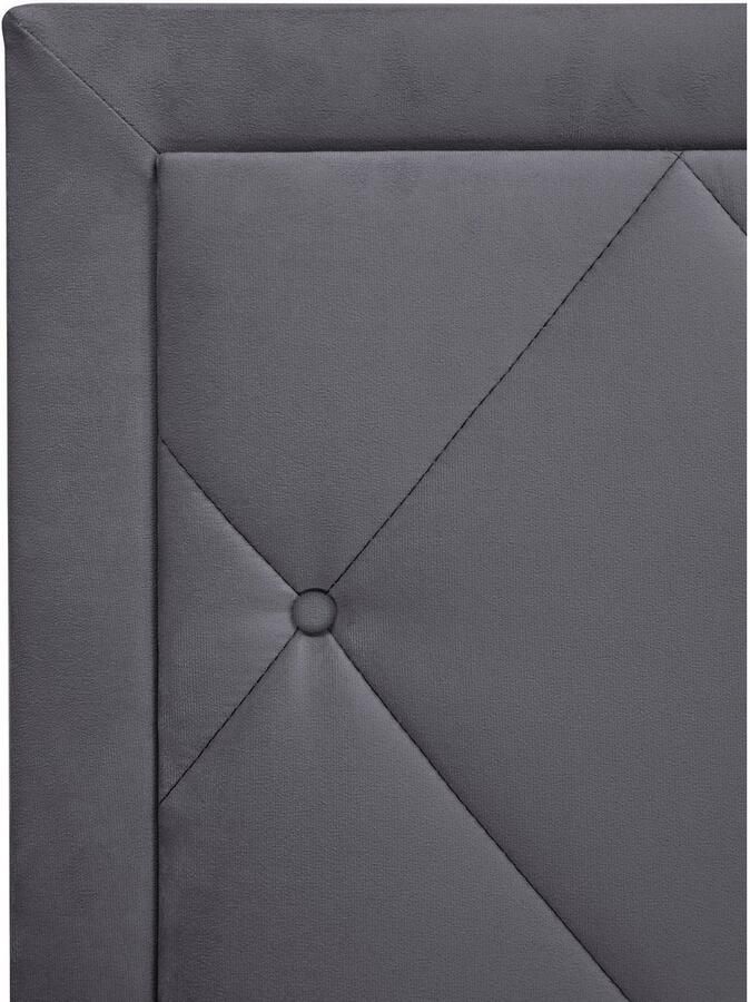 Leonique Boxspring Alfie bestseller! Inclusief bedlade & topper Optioneel met knoopstiksels of strassstenen H2 H3 en H4 verkrijgbaar - Foto 6