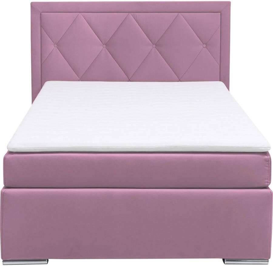 Leonique Boxspring Alfie bestseller optioneel met bedlade met capitonnage in het hoofdbord h2 h3 en h4 ter keuze - Foto 3