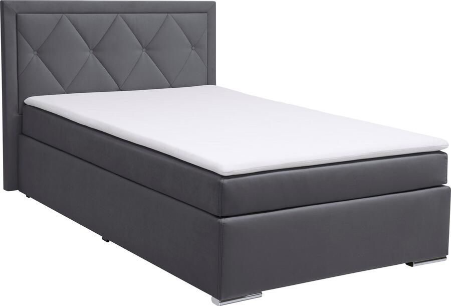 Leonique Boxspring Alfie bestseller optioneel met bedlade met capitonnage in het hoofdbord h2 h3 en h4 ter keuze - Foto 12