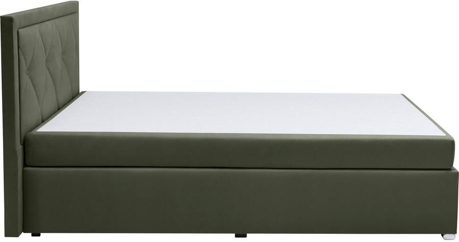 Leonique Boxspring Alfie bestseller optioneel met bedlade met capitonnage in het hoofdbord h2 h3 en h4 ter keuze - Foto 10