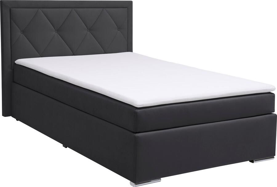 Leonique Boxspring Alfie bestseller optioneel met bedlade met capitonnage in het hoofdbord h2 h3 en h4 ter keuze - Foto 12