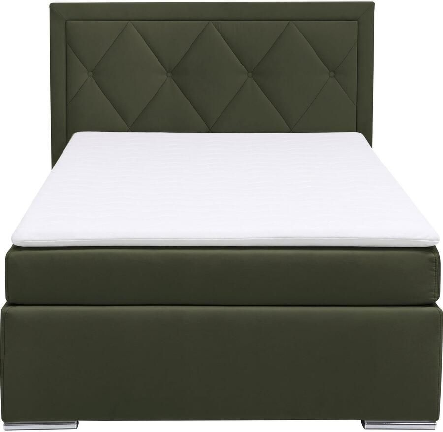 Leonique Boxspring Alfie bestseller optioneel met bedlade met capitonnage in het hoofdbord h2 h3 en h4 ter keuze - Foto 3