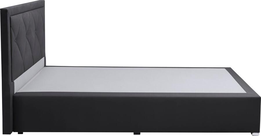 Leonique Boxspring Alfie bestseller optioneel met bedlade met capitonnage in het hoofdbord h2 h3 en h4 ter keuze - Foto 6