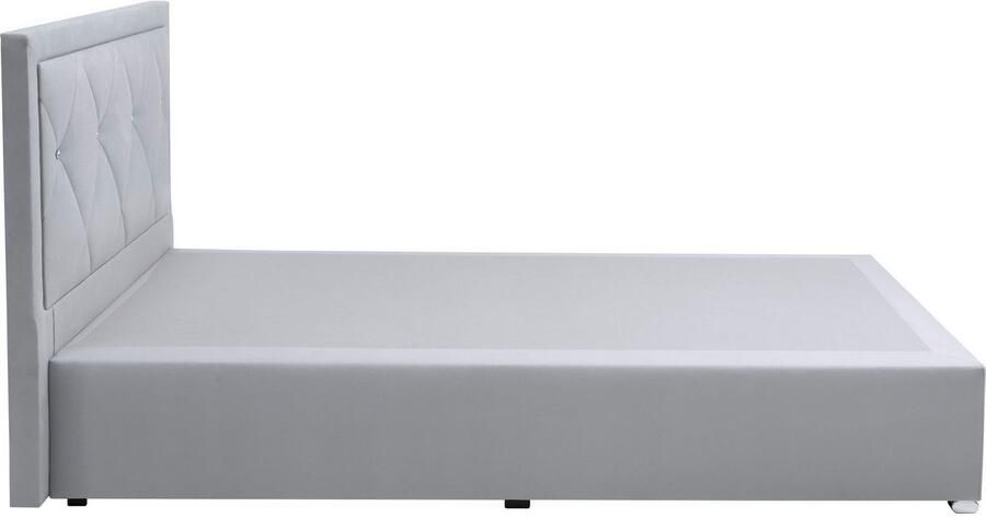 Leonique Boxspring Alfie bestseller optioneel met bedlade met strassteentjes in het hoofdbord h2 h3 en h4 ter keuze - Foto 9