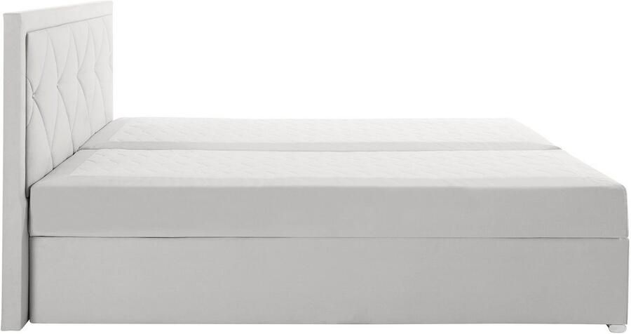 Leonique Boxspring Alfie bestseller optioneel met bedlade met strassteentjes in het hoofdbord h2 h3 en h4 ter keuze - Foto 11