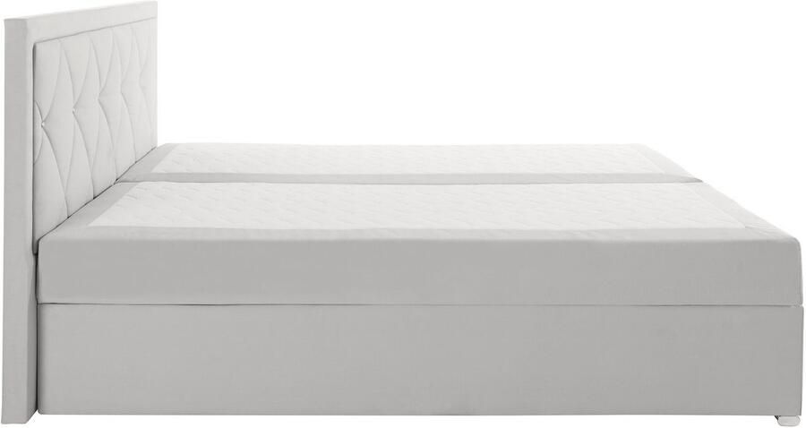 Leonique Boxspring Alfie bestseller optioneel met bedlade met strassteentjes in het hoofdbord h2 h3 en h4 ter keuze - Foto 10