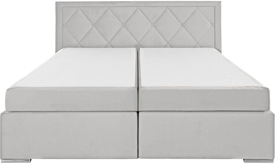 Leonique Boxspring Alfie bestseller optioneel met bedlade met strassteentjes in het hoofdbord h2 h3 en h4 ter keuze - Foto 8
