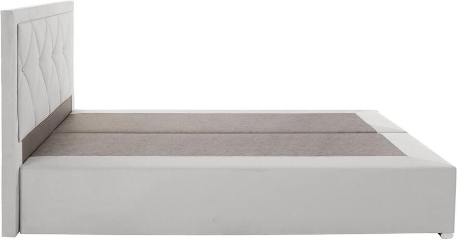 Leonique Boxspring Alfie bestseller optioneel met bedlade met strassteentjes in het hoofdbord h2 h3 en h4 ter keuze - Foto 6