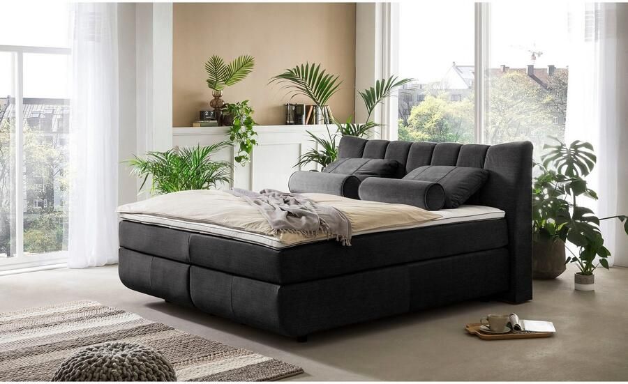 Leonique Boxspring Océane Los van de vloer- werkt vrijzwevend verschillende hardheden (ook H4)