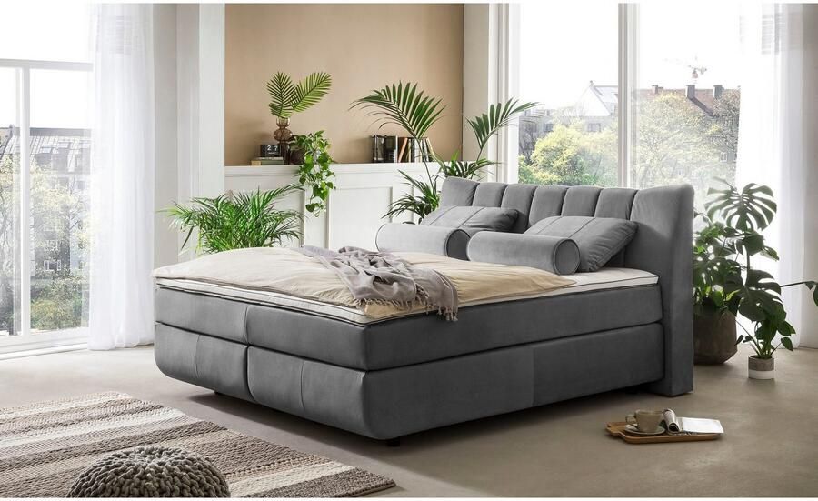 Leonique Boxspring Océane Los van de vloer- werkt vrijzwevend verschillende hardheden (ook H4) - Foto 4