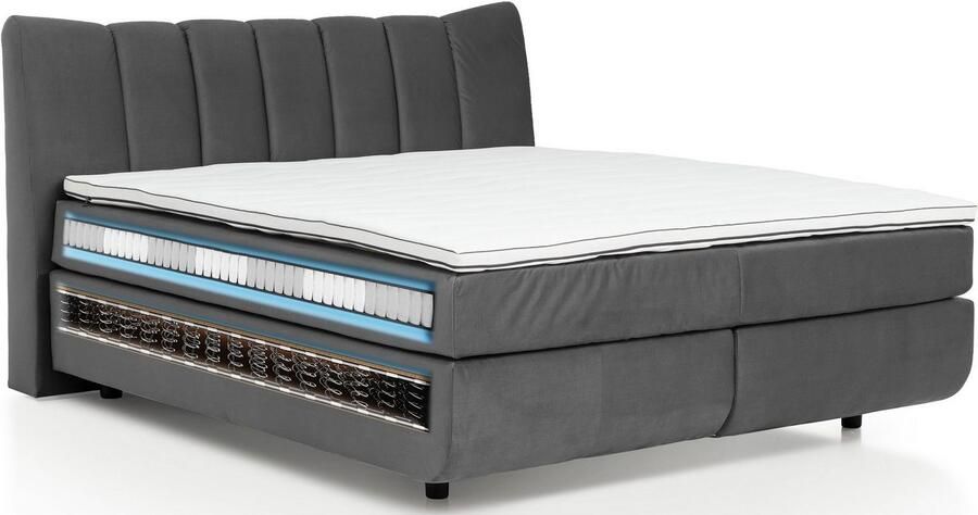 Leonique Boxspring Océane Los van de vloer- werkt vrijzwevend verschillende hardheden (ook H4) - Foto 2