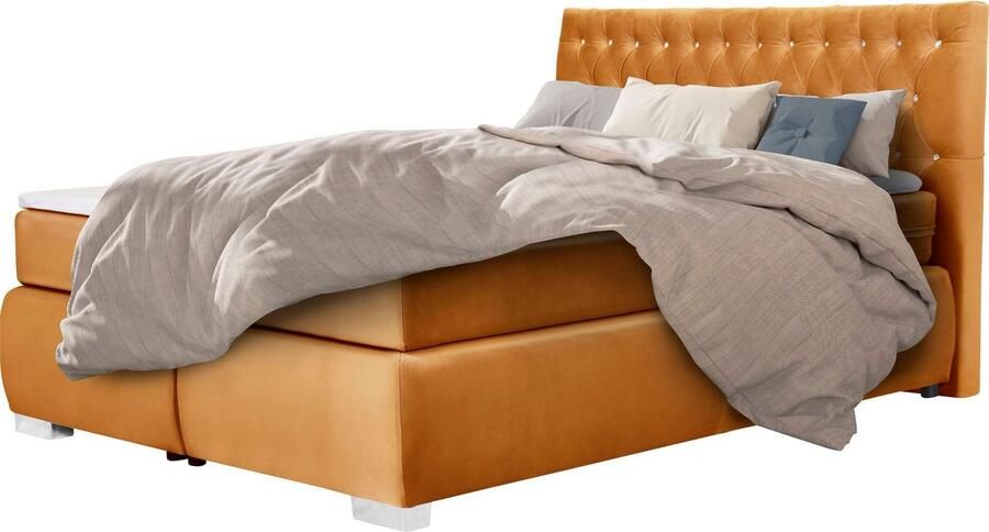 Leonique Boxspring Rumba Pocketveringsmatras in hardheid 3 in 4 breedten incl. topmatras - Foto 6