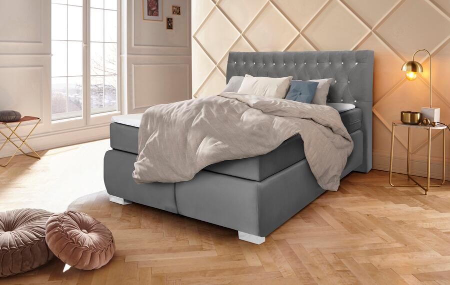 Leonique Boxspring Rumba Pocketveringsmatras in hardheid 3 in 4 breedten incl. topmatras - Foto 9