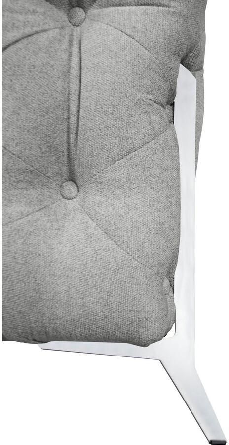 Leonique Chesterfield-bank Amaury L-vorm Chesterfield-look bxd elk 262 cm kleur van de poten ter keuze - Foto 3