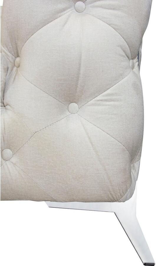 Leonique Chesterfield-bank Amaury L-vorm Chesterfield-look bxd elk 262 cm kleur van de poten ter keuze - Foto 2