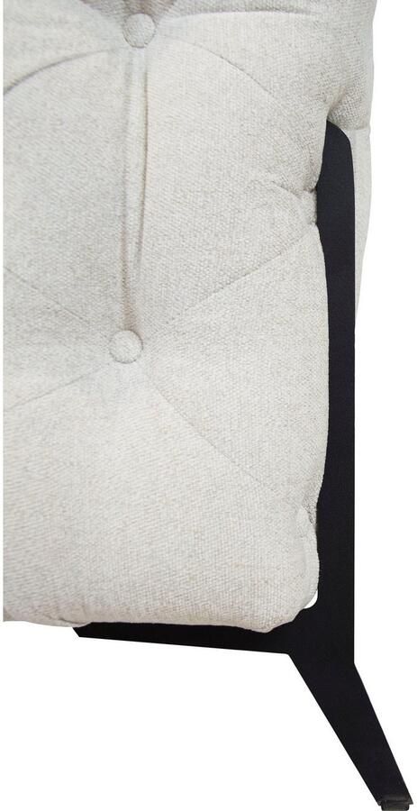 Leonique Chesterfield-bank Amaury L-vorm Chesterfield-look bxd elk 262 cm kleur van de poten ter keuze - Foto 3