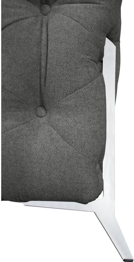 Leonique Chesterfield-bank Amaury L-vorm Chesterfield-look bxd elk 262 cm kleur van de poten ter keuze - Foto 4