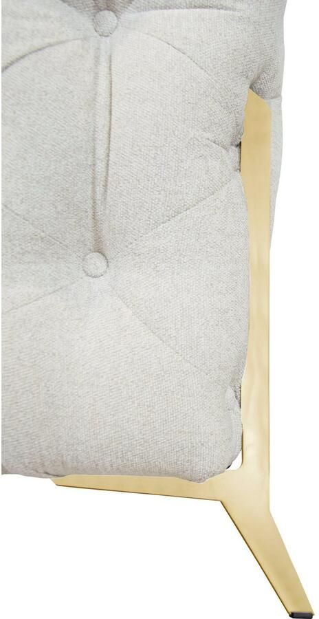 Leonique Chesterfield-bank Amaury L-vorm Chesterfield-look bxd elk 262 cm kleur van de poten ter keuze - Foto 3