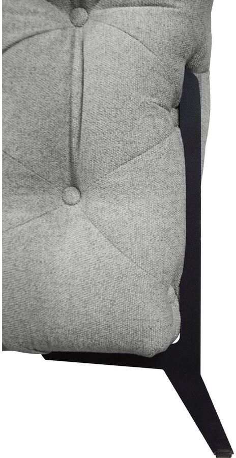 Leonique Chesterfield-bank Amaury L-vorm Chesterfield-look bxd elk 262 cm kleur van de poten ter keuze - Foto 3