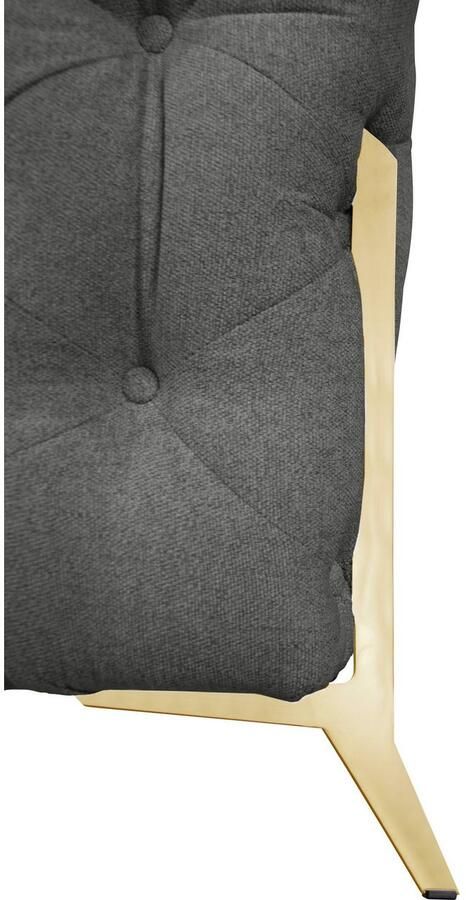 Leonique Chesterfield-bank Amaury L-vorm Chesterfield-look bxd elk 262 cm kleur van de poten ter keuze - Foto 4