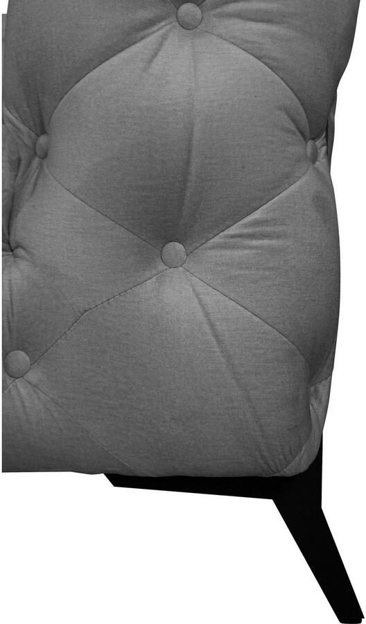 Leonique Chesterfield-bank Amaury L-vorm Chesterfield-look bxd elk 262 cm kleur van de poten ter keuze - Foto 3