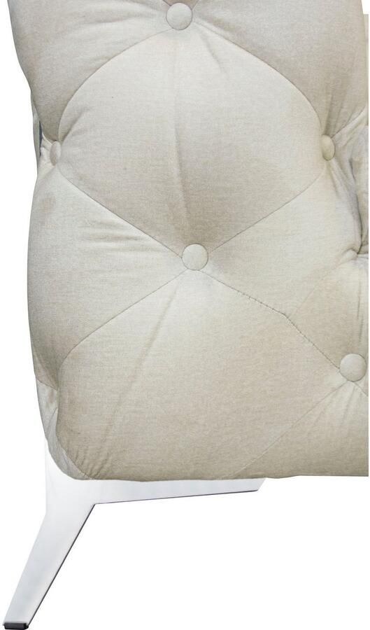 Leonique Chesterfield-bank Amaury L-vorm grote hoekbank chesterfield-look breedte 323 cm kleur van de poten ter keuze - Foto 3