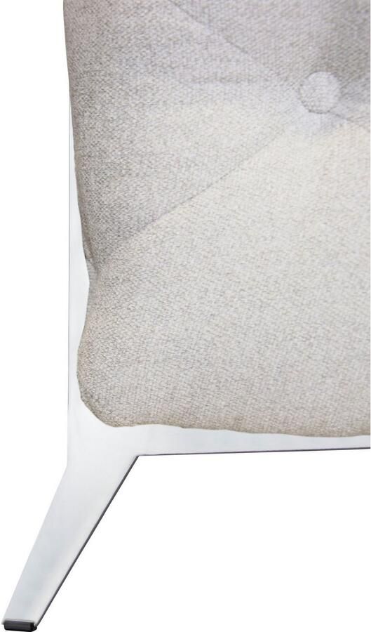 Leonique Chesterfield-bank Amaury L-vorm grote hoekbank chesterfield-look breedte 323 cm kleur van de poten ter keuze - Foto 3