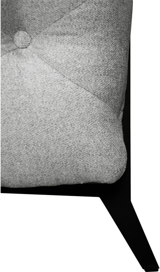 Leonique Chesterfield-bank Amaury L-vorm grote hoekbank chesterfield-look breedte 323 cm kleur van de poten ter keuze - Foto 3