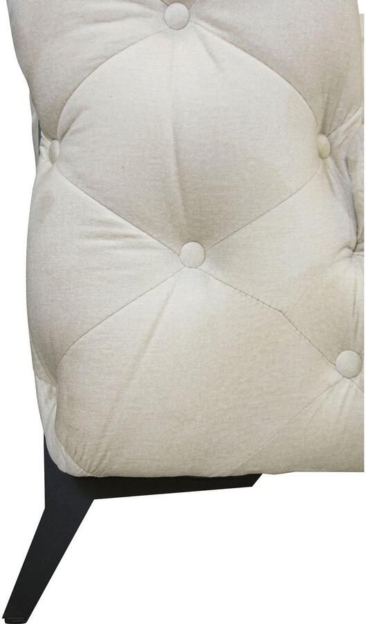 Leonique Chesterfield-bank Amaury L-vorm grote hoekbank chesterfield-look breedte 323 cm kleur van de poten ter keuze - Foto 3