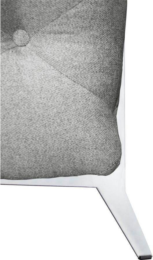 Leonique Chesterfield-bank Amaury L-vorm grote hoekbank chesterfield-look breedte 323 cm kleur van de poten ter keuze - Foto 3