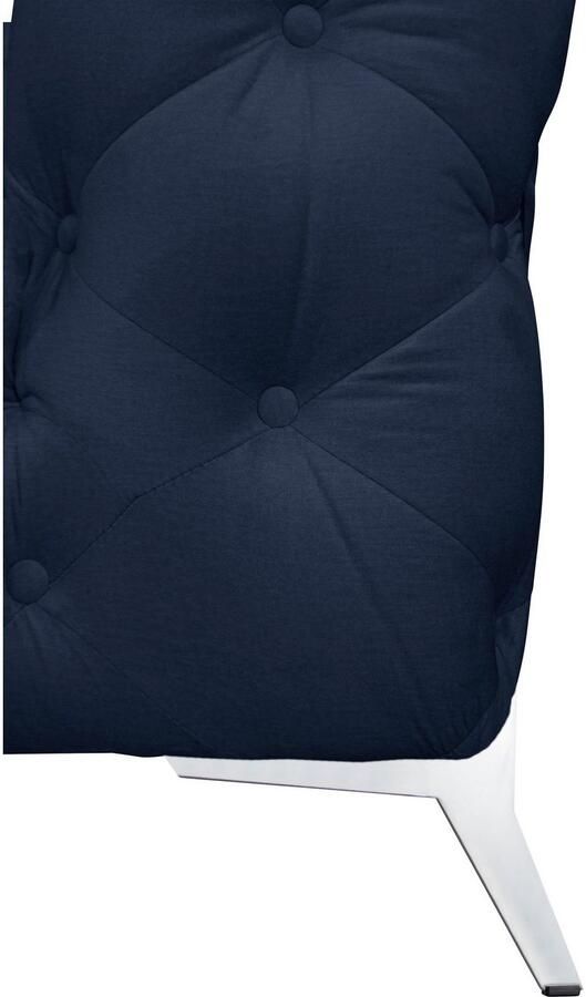 Leonique Chesterfield-bank Amaury L-vorm grote hoekbank chesterfield-look breedte 323 cm kleur van de poten ter keuze - Foto 2