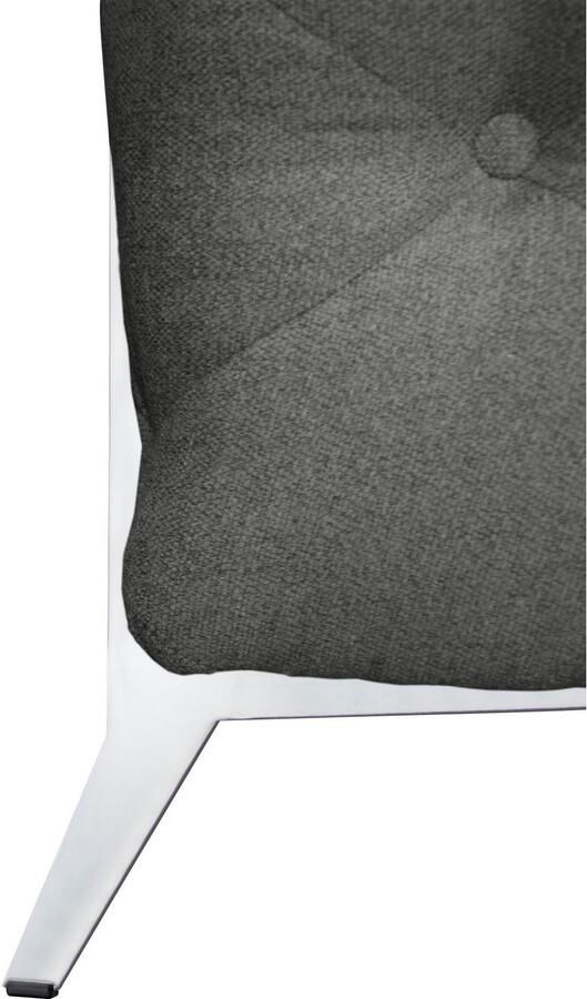 Leonique Chesterfield-bank Amaury L-vorm grote hoekbank chesterfield-look breedte 323 cm kleur van de poten ter keuze - Foto 2