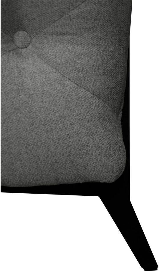 Leonique Chesterfield-bank Amaury L-vorm grote hoekbank chesterfield-look breedte 323 cm kleur van de poten ter keuze - Foto 2