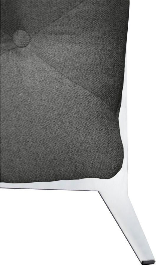 Leonique Chesterfield-bank Amaury L-vorm grote hoekbank chesterfield-look breedte 323 cm kleur van de poten ter keuze - Foto 2