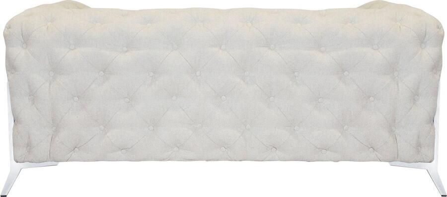 Home affaire Chesterfield-bank Amaury luxueuze capitonnage moderne chesterfield look kleur van de poten ter keuze - Foto 7